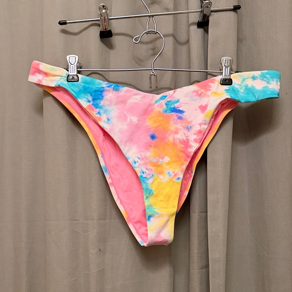 Swimsuits For All Tie-Dye Bikini Bottom
